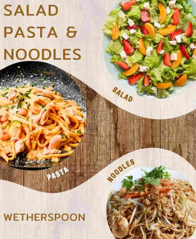 Salad Pasta & Noodles wetherspoon