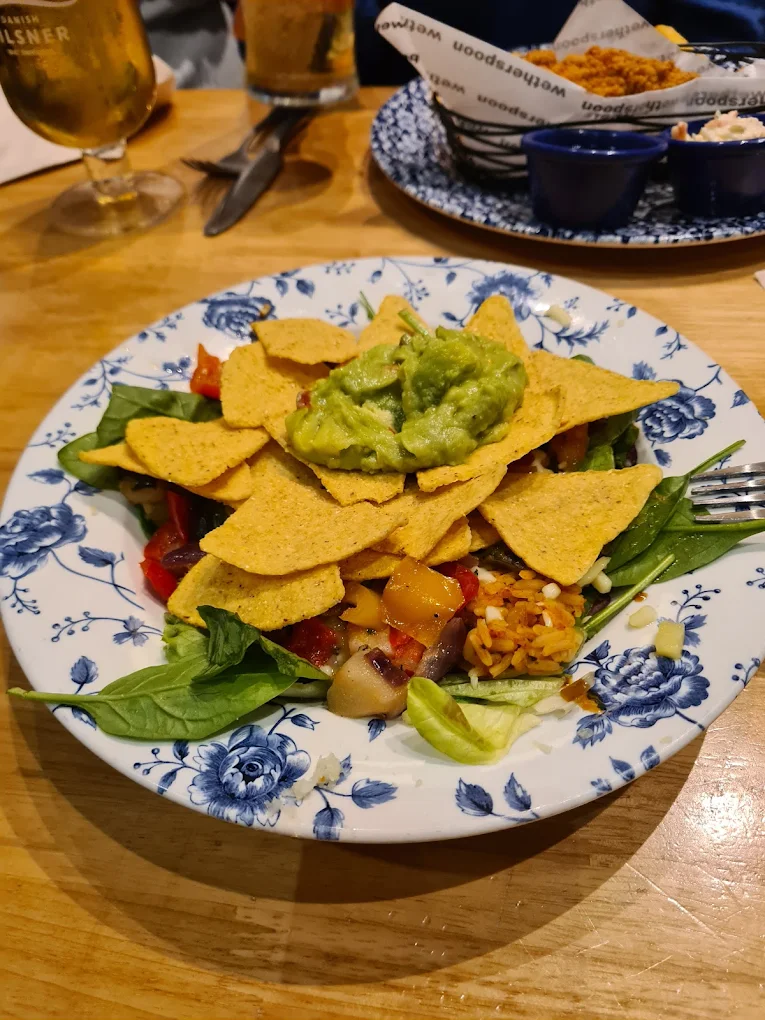Wetherspoon Salad Pasta and Noodles Menu