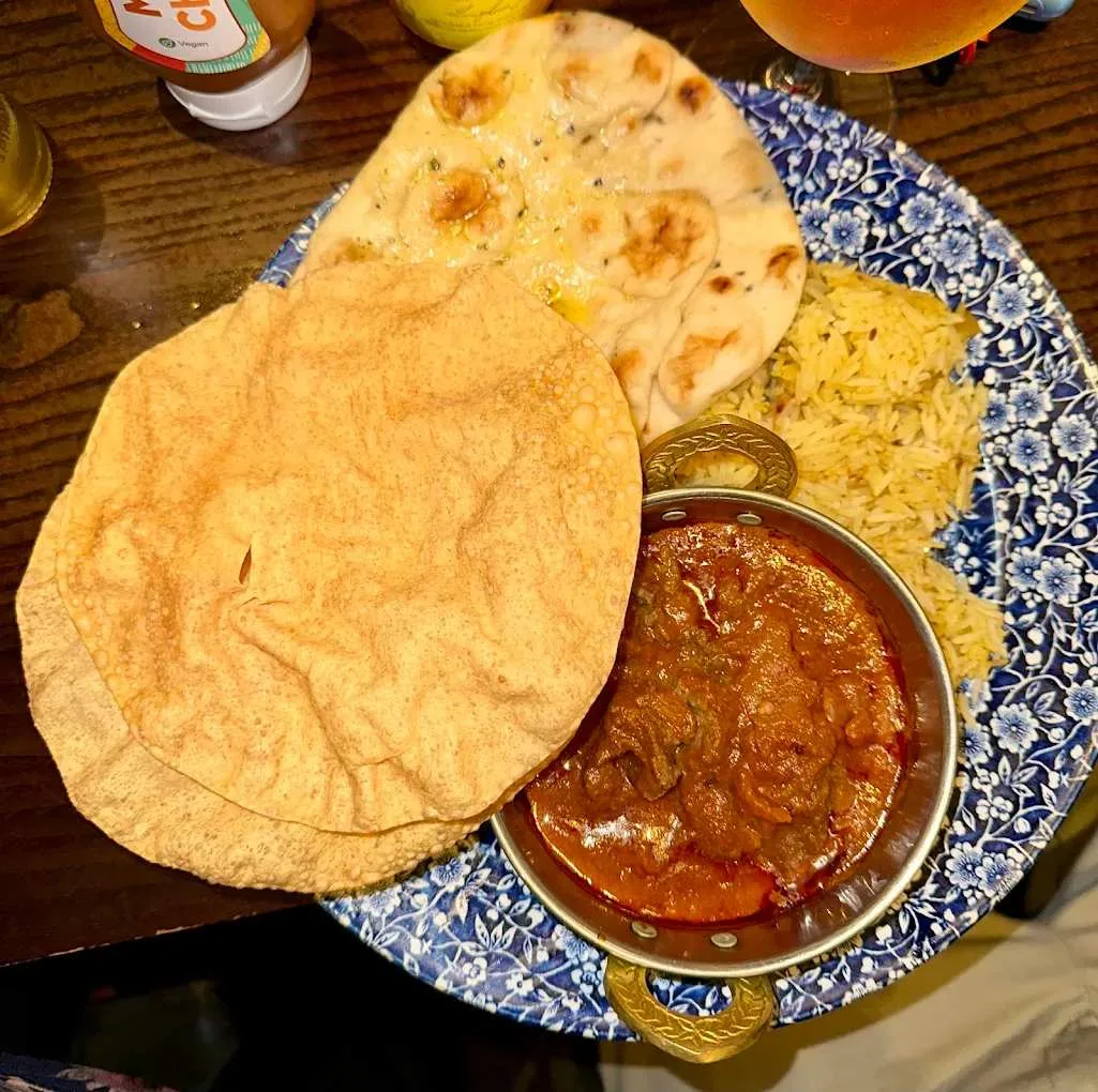 Wetherspoons Curries Menu