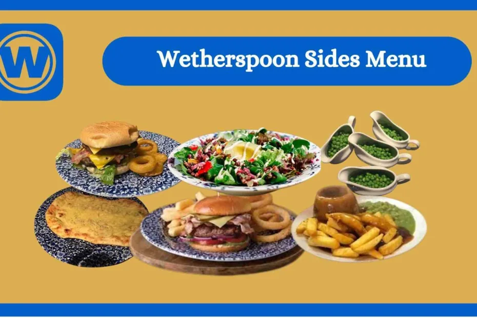 wetherspoon sides menu
