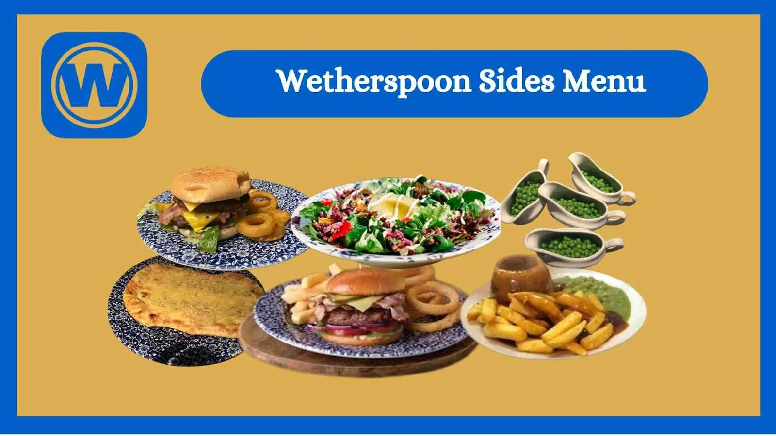 wetherspoon sides menu