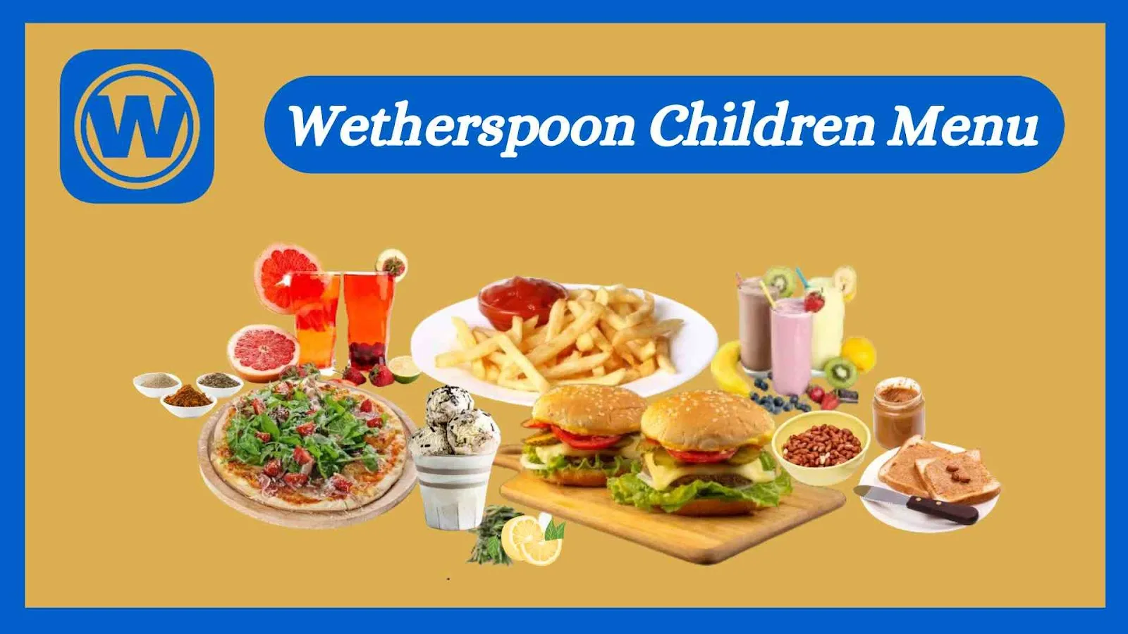 Wetherspoon Children Menu With Prices In 2024