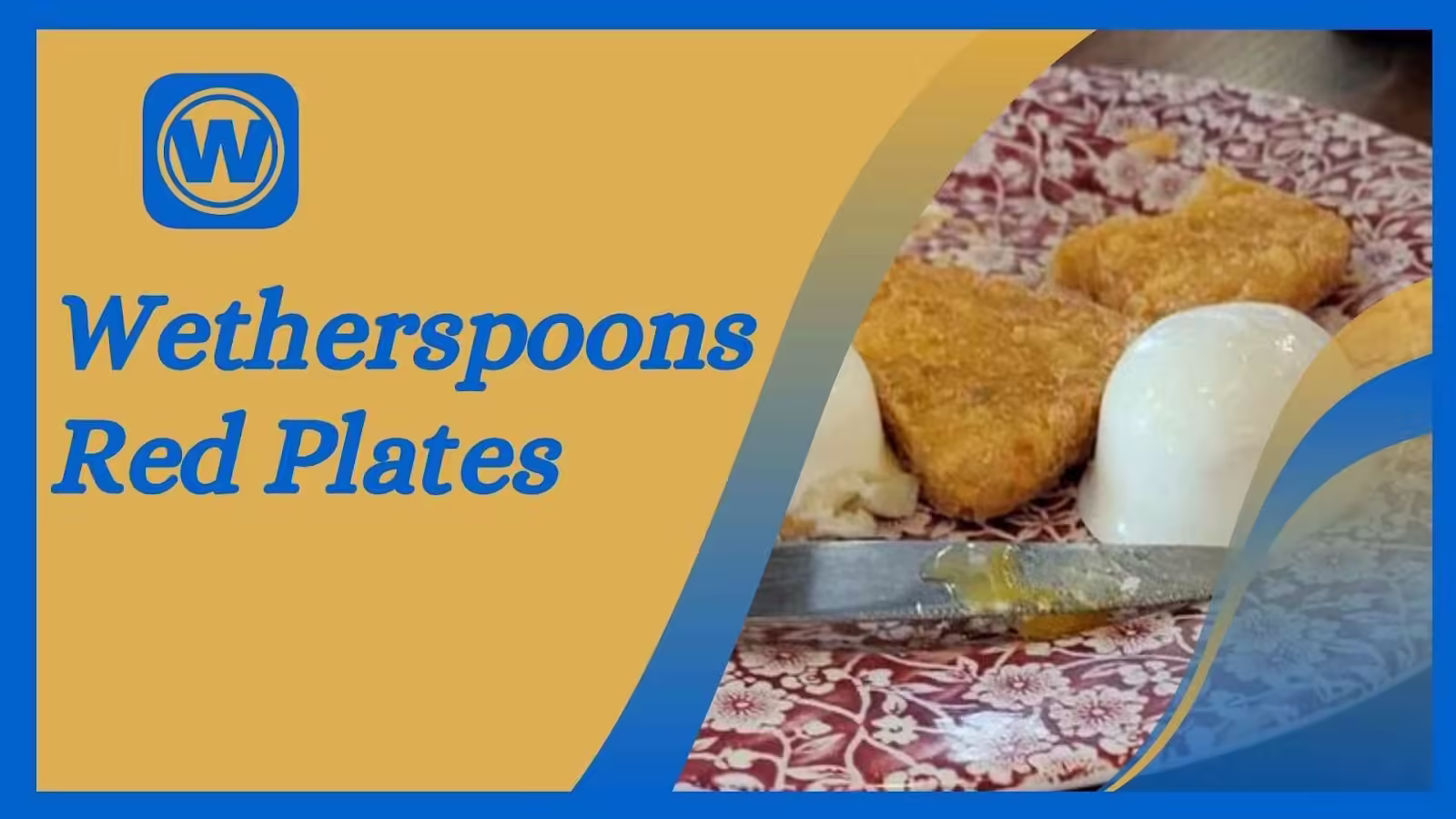Wetherspoons Red Plates