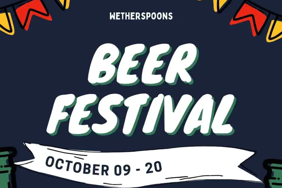 Beer Festivals wetherspoons