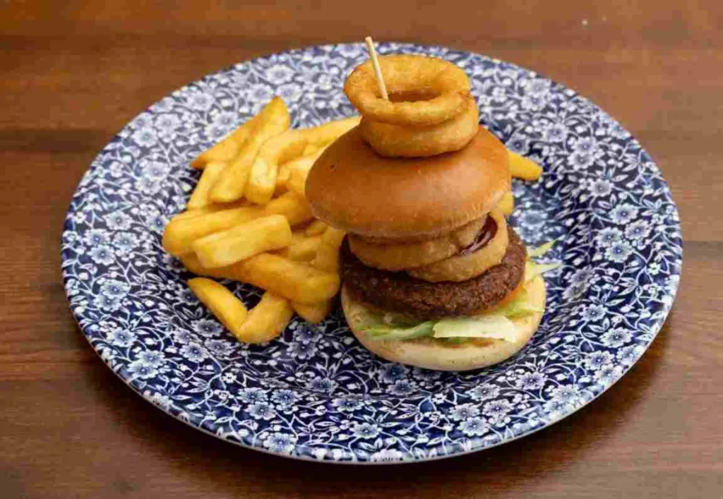 Wetherspoons NEW Vegan Five Gold Rings Burger