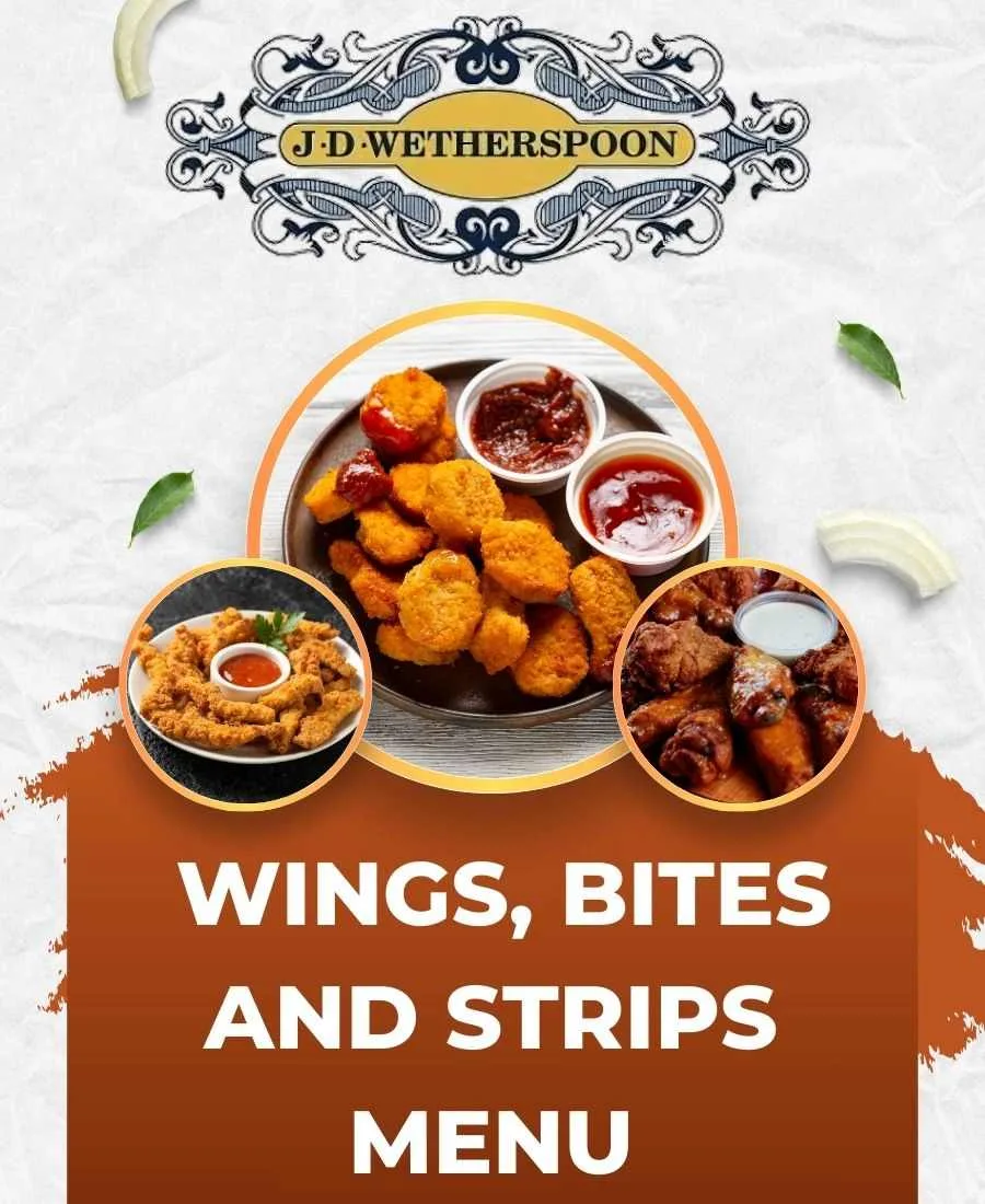 Wetherspoon Wings Bites and Strips