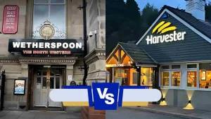 Harvester vs Wetherspoons