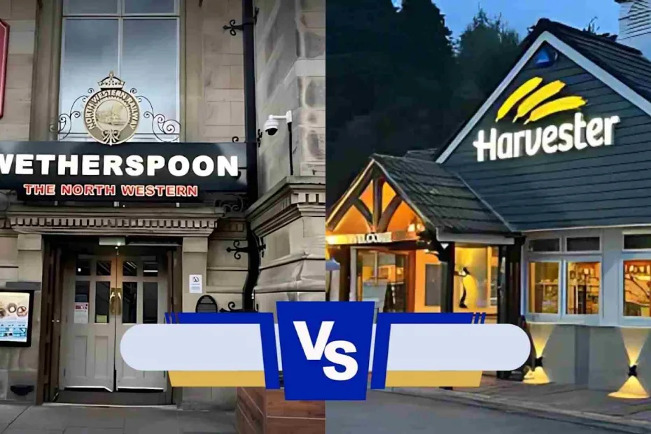 Harvester vs Wetherspoons