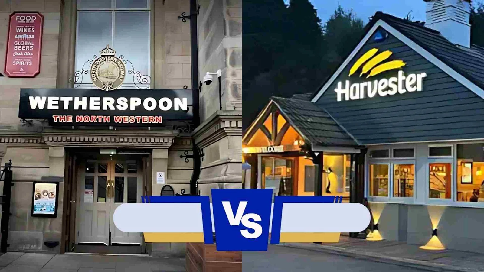 Harvester vs Wetherspoons