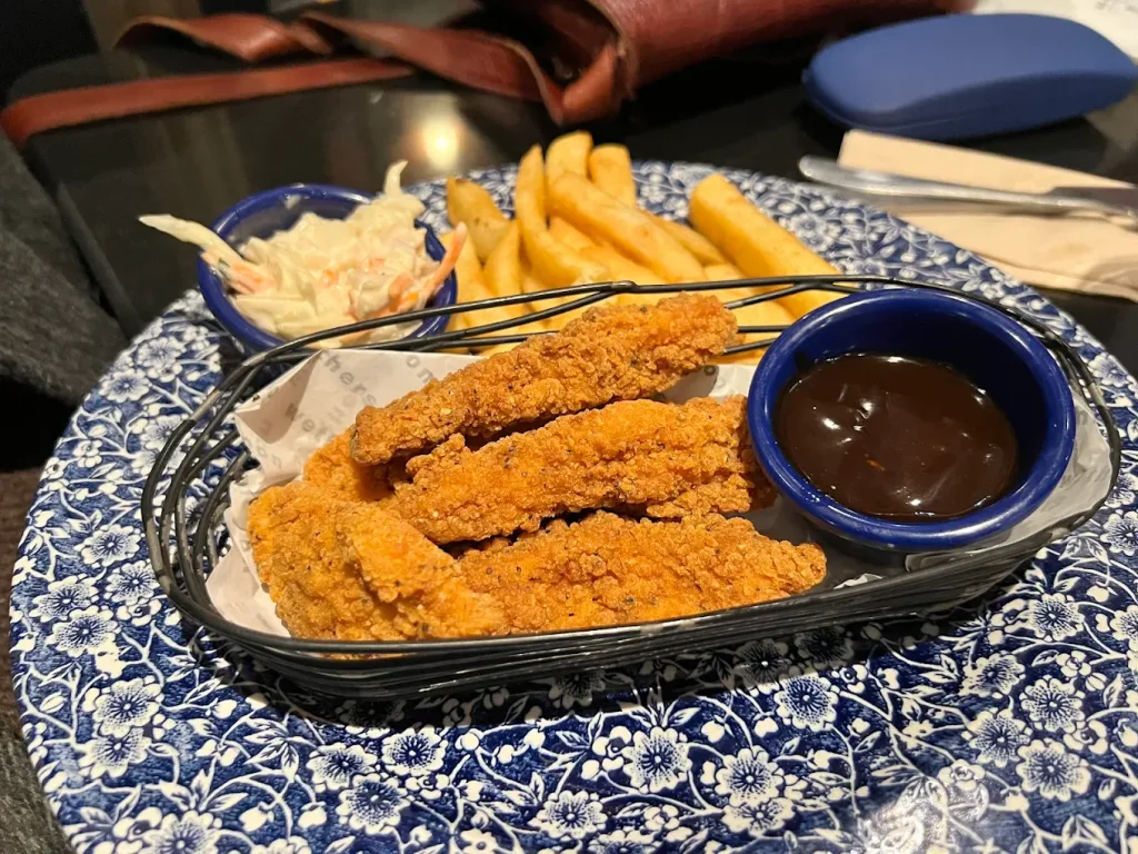 Wetherspoon Wings Bites and Strips Menu