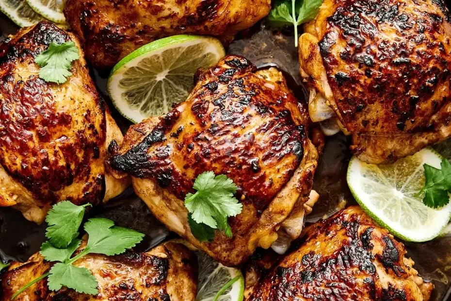 Cilantro Lime Chicken Thighs