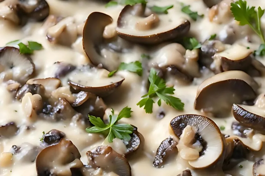 Easy Cheesy Mushroom Recipe