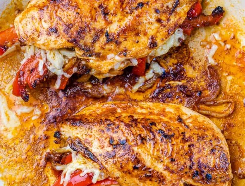 Fajita Stuffed Chicken Breast