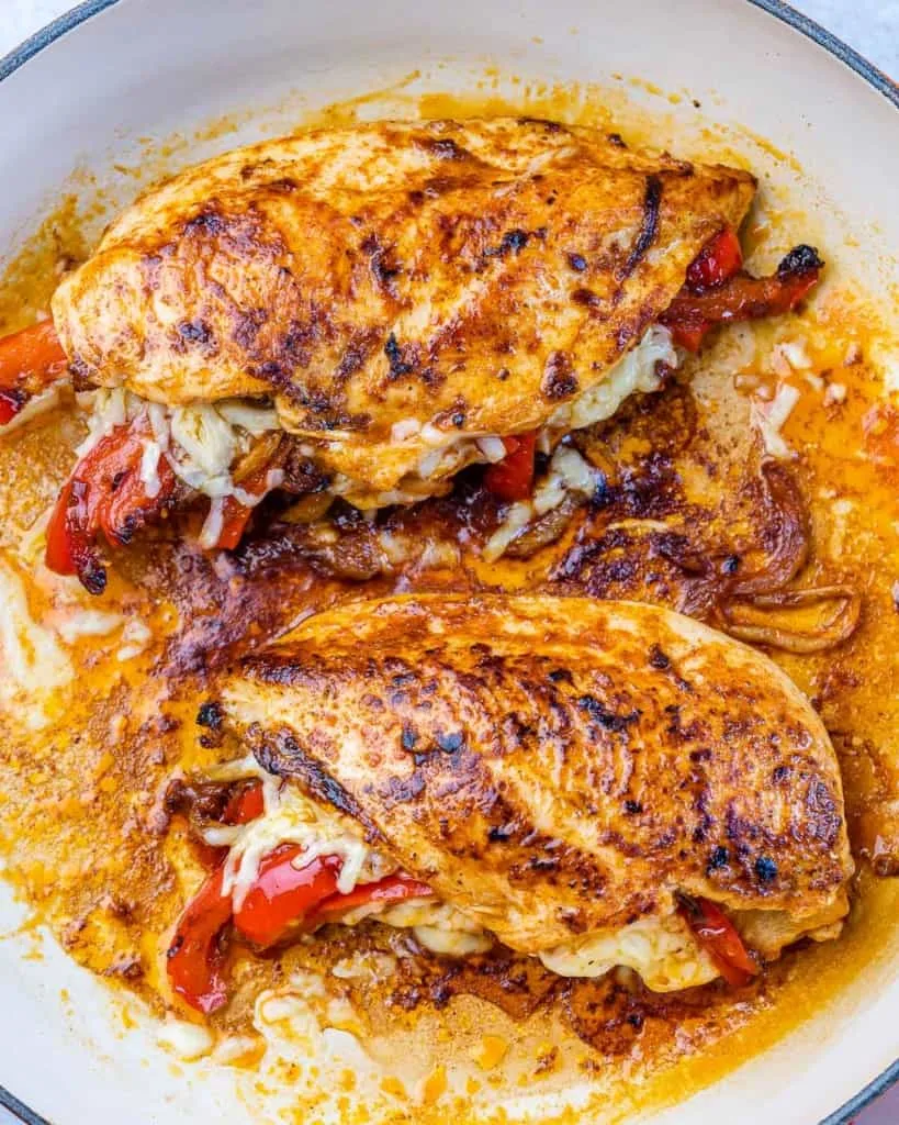 Fajita Stuffed Chicken Breast