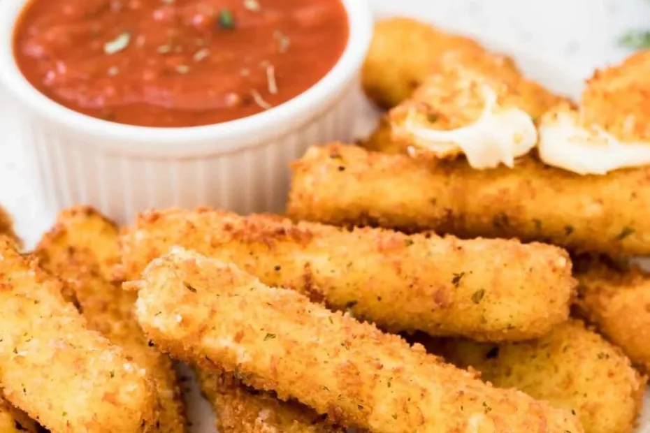 Homemade Mozzarella Sticks Recipe