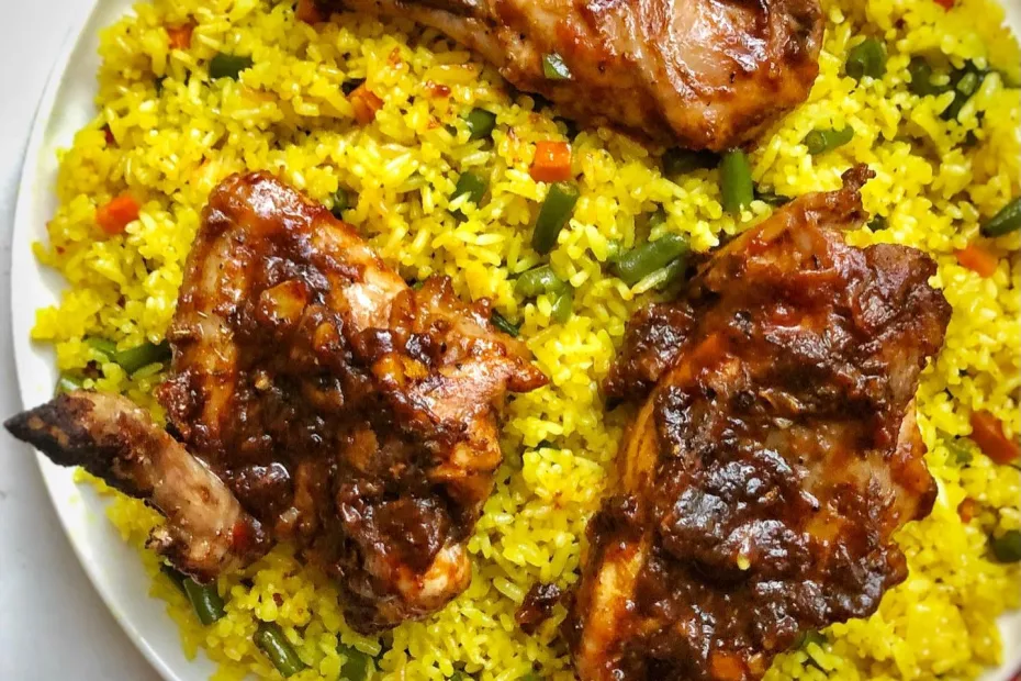 Sticky Spicy BBQ Chicken Recipe
