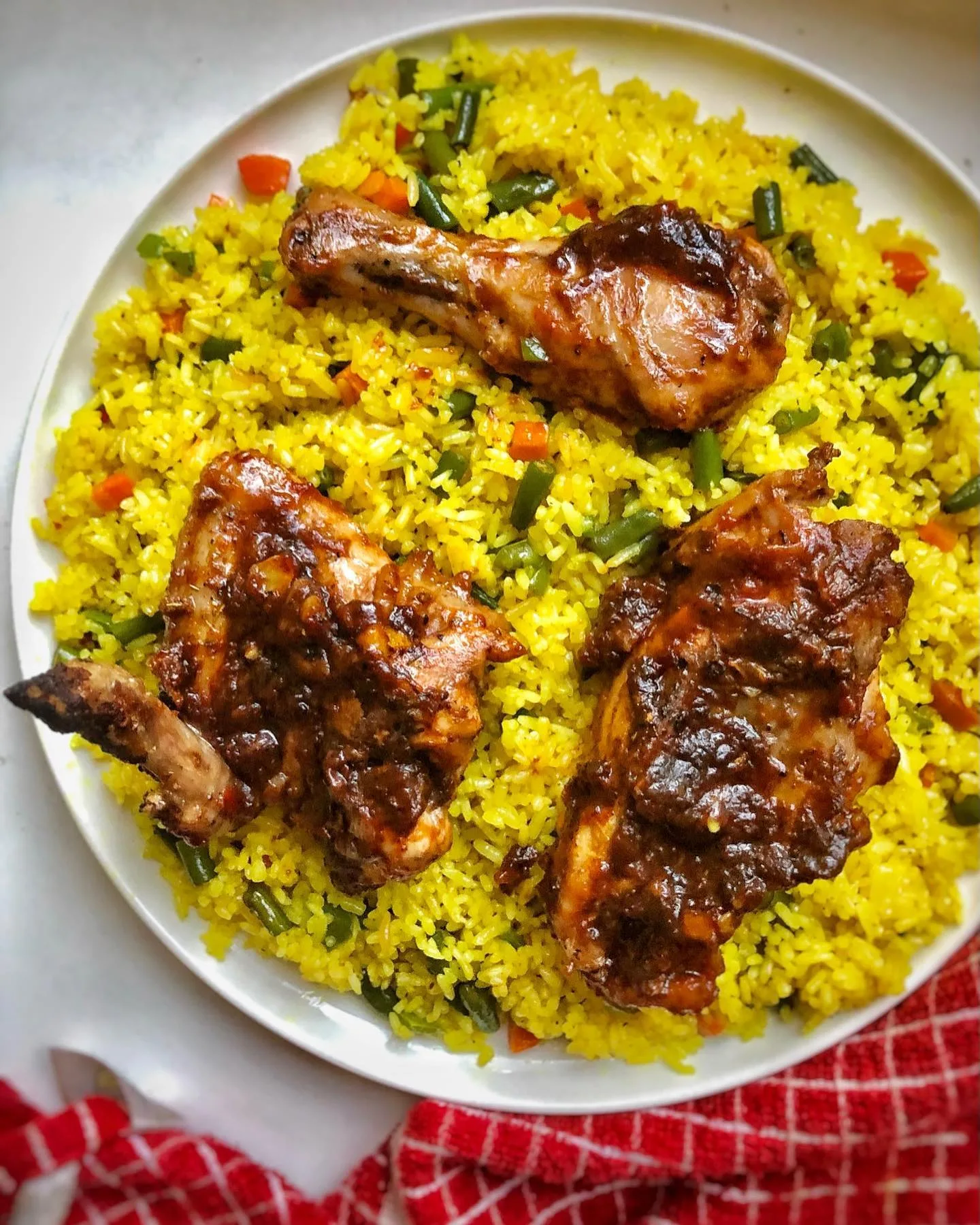 Sticky Spicy BBQ Chicken Recipe