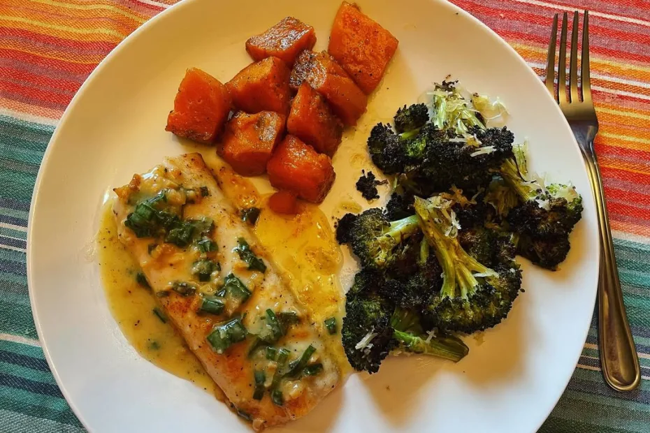 baked mahi mahi with parsley sauce