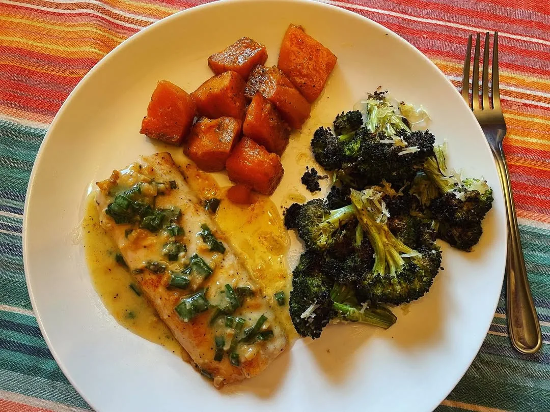 baked mahi mahi with parsley sauce