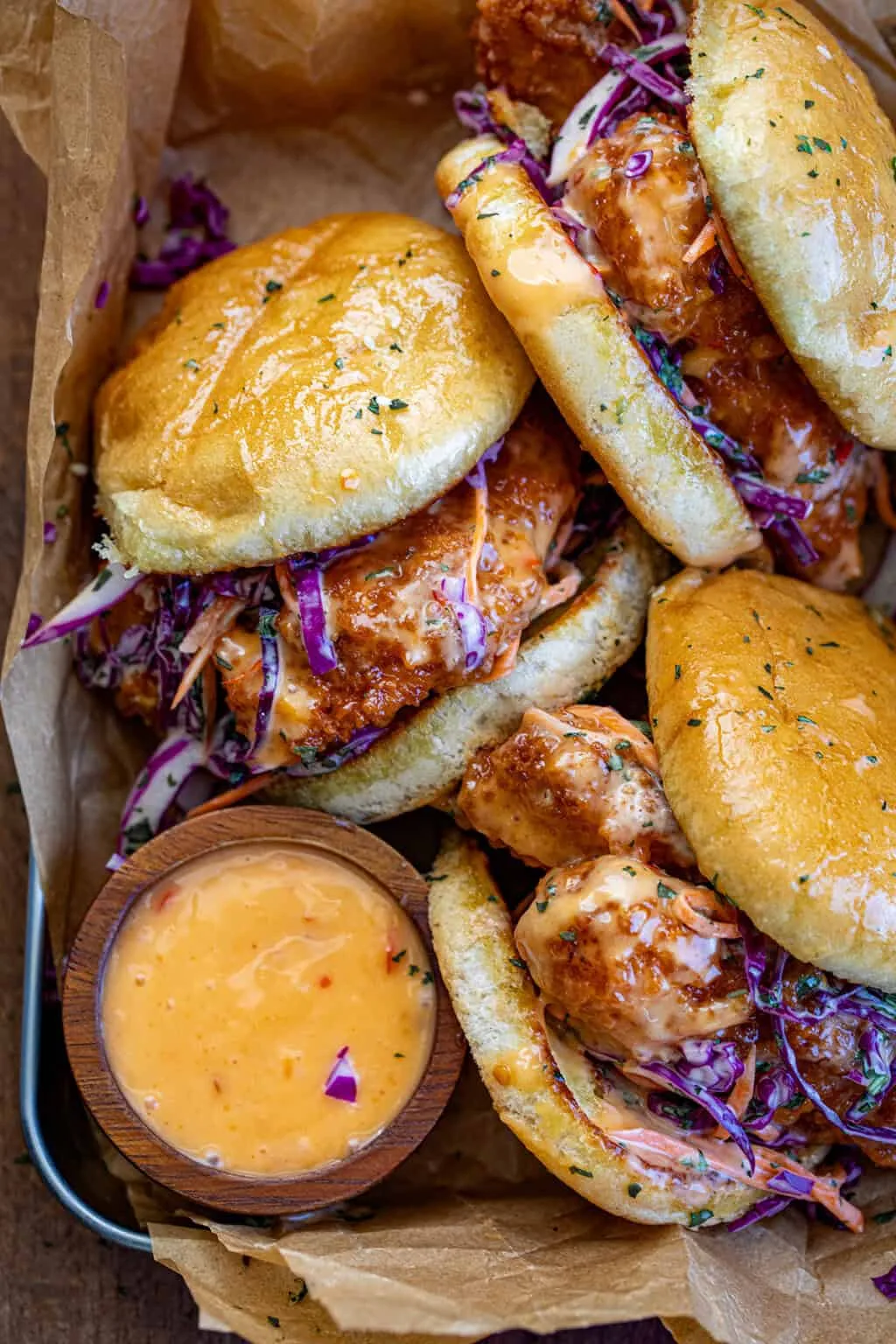 bang bang chicken sandwich