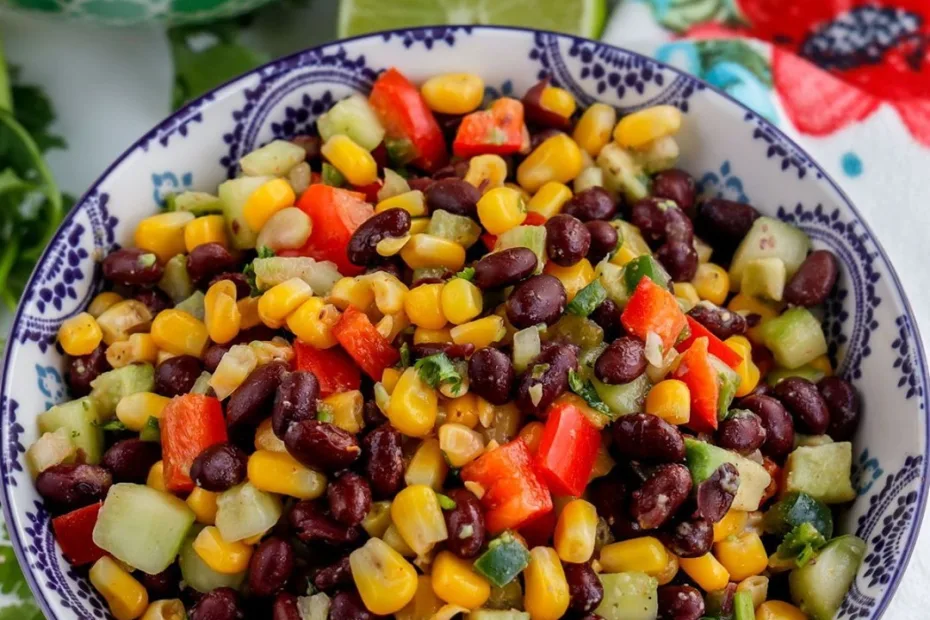 black bean and corn salad recipe