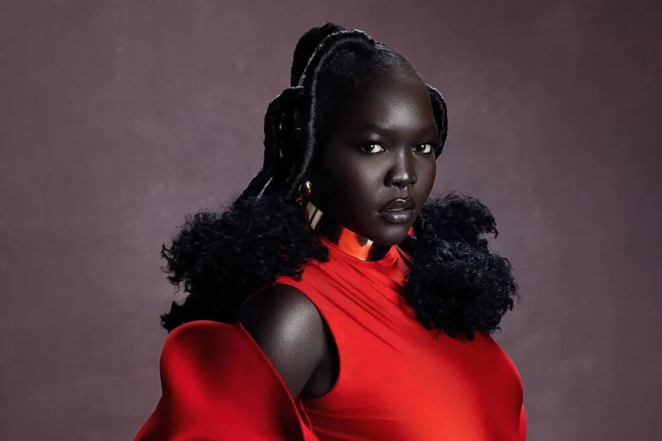 blackest person in the world