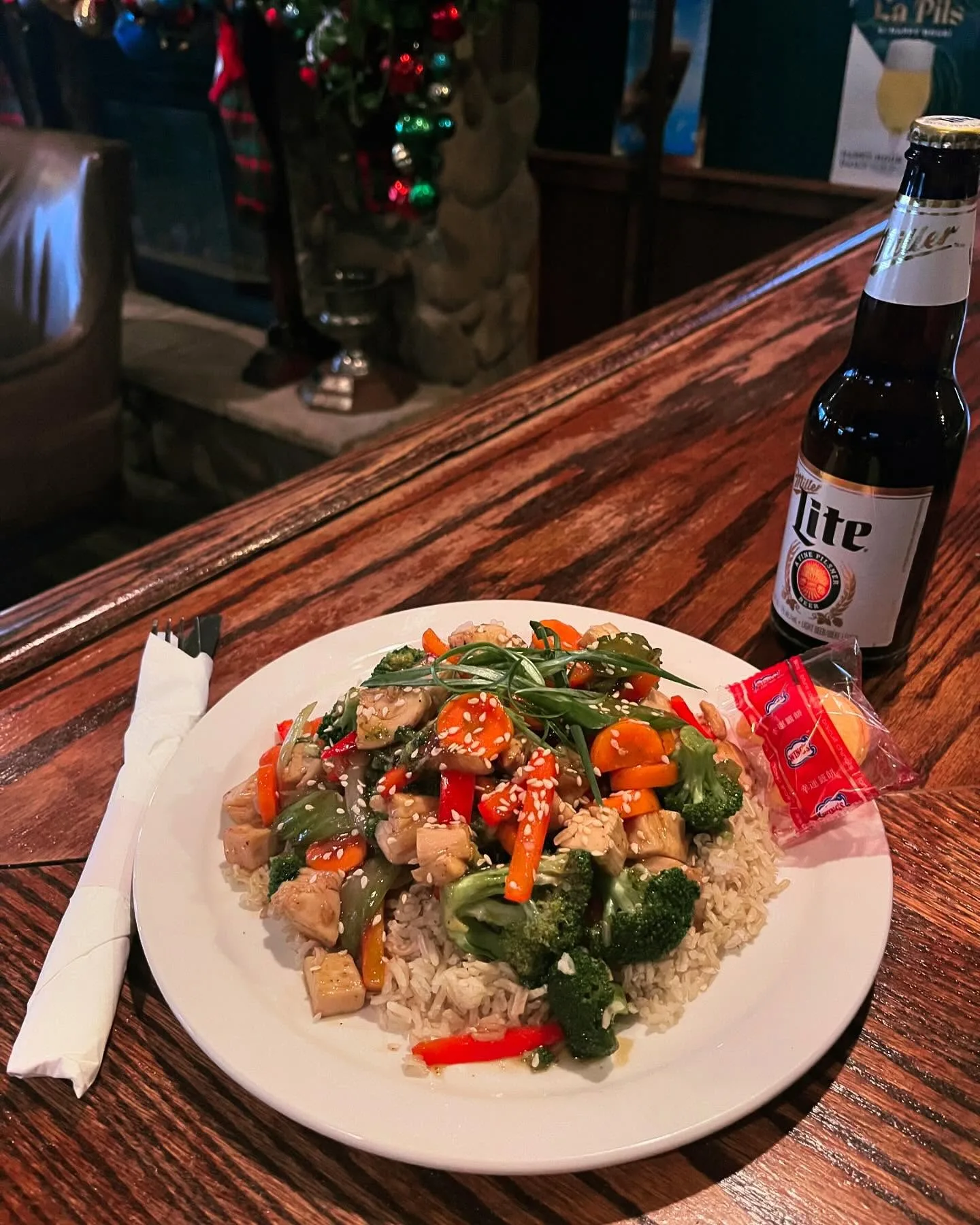 honey garlic chicken stir fry recipe