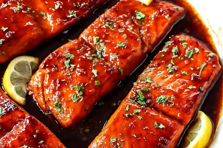 honey glazed salmon recipe