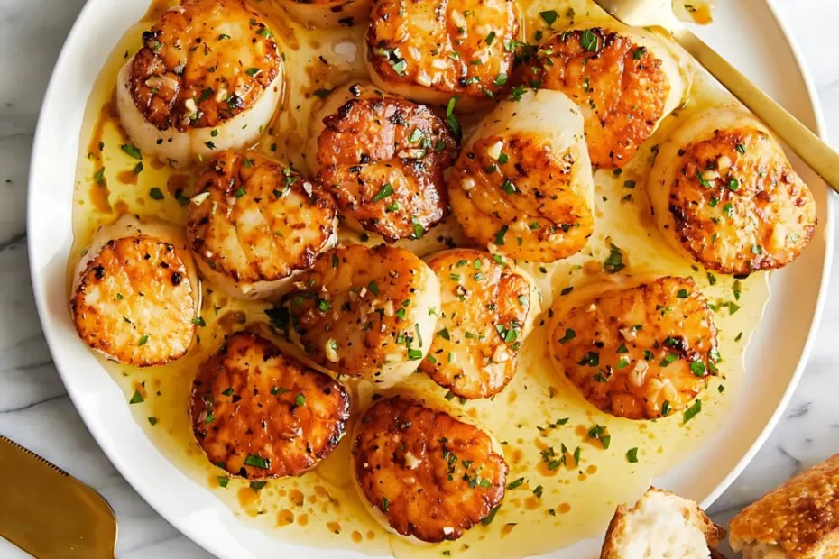 lemon butter scallops recipe