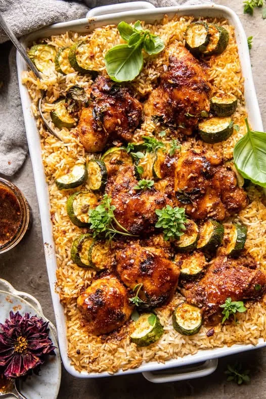 one pan chipotle honey chicken and rice recipe
