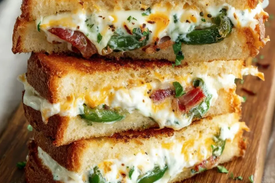 roasted jalapeno popper grilled cheese