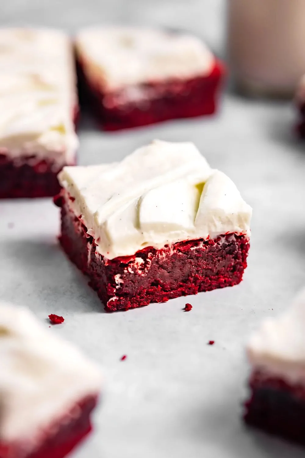 the best fudgy red velvet brownies recipe