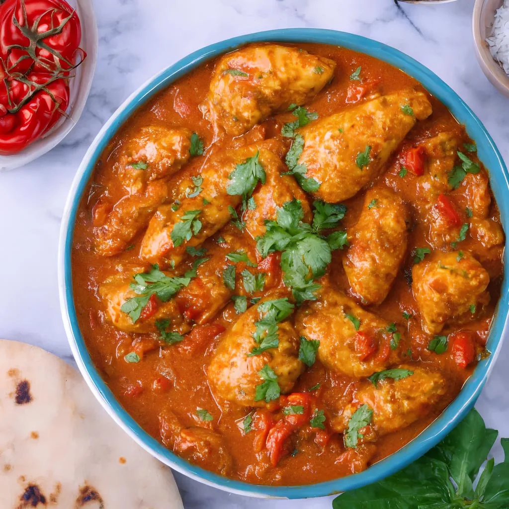 Chicken Curry with Tomatoes