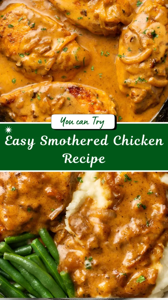 Easy Smothered Chicken Recipe
