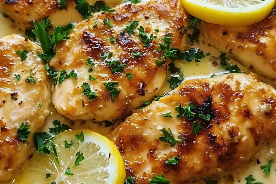 Creamy Lemon Chicken Recipe