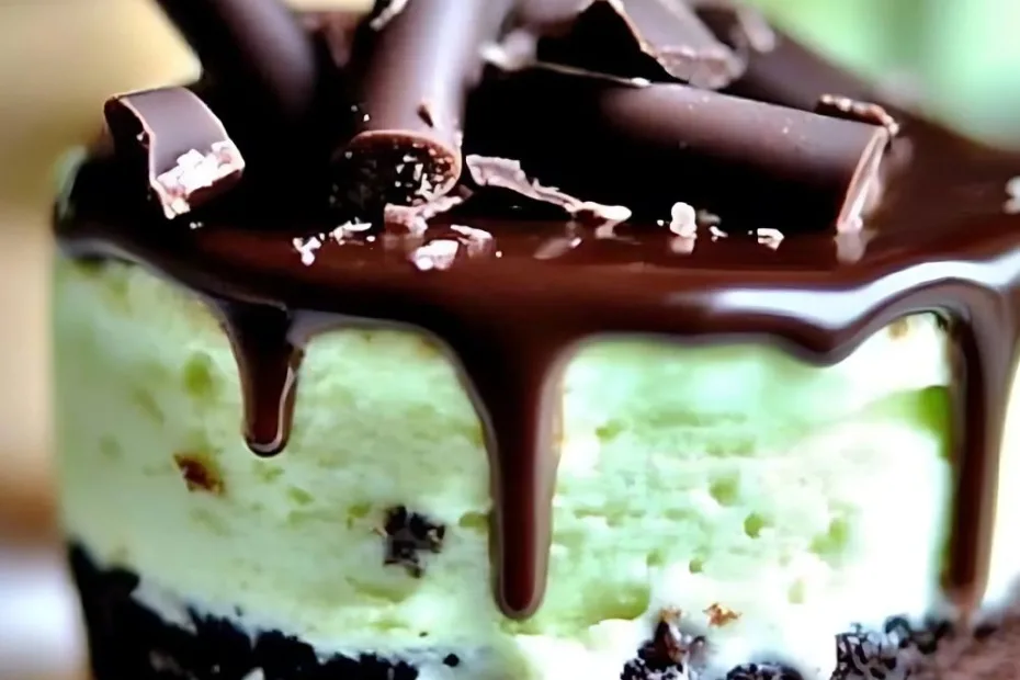 Andes Mint Mini Cheesecakes Recipe