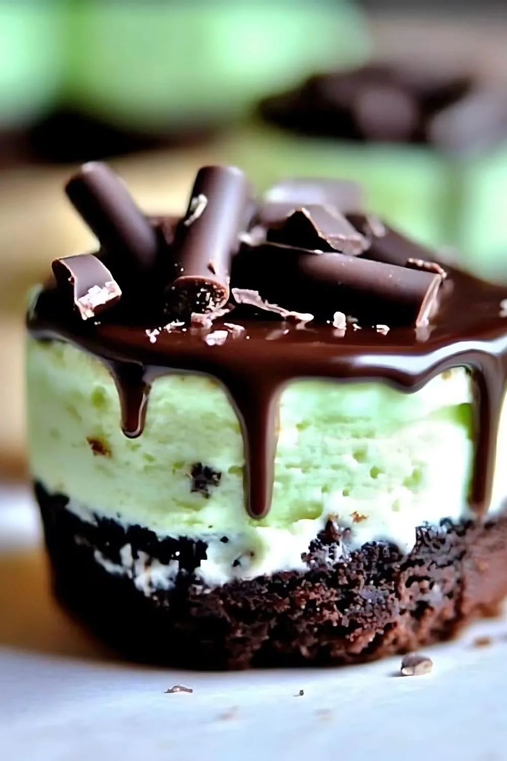 Andes Mint Mini Cheesecakes Recipe