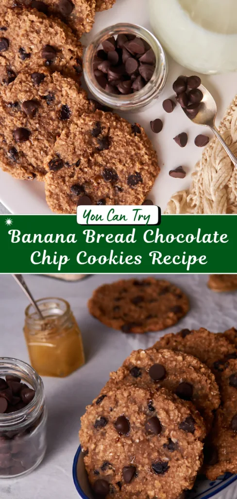 Banana Bread Chocolate Chip Cookies Recipe
