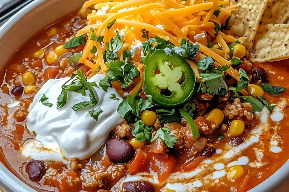 Best Taco Soup Recipe