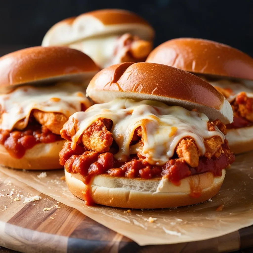Chicken Parmesan Sloppy Joes Recipe