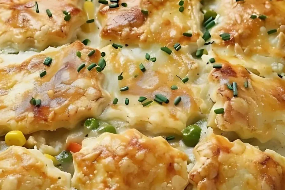 Chicken Pot Pie Casserole Recipe
