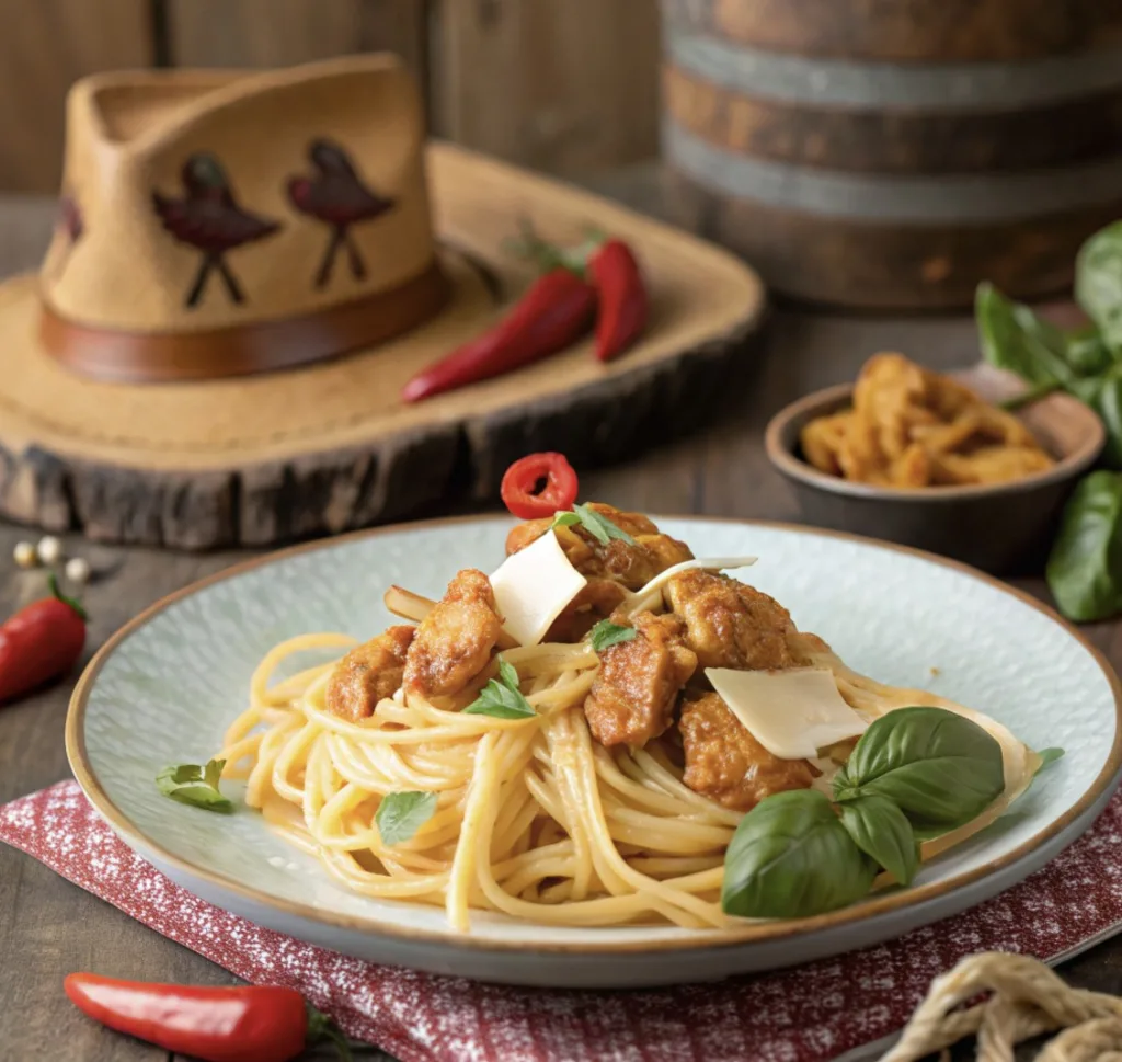 Cowboy Butter Chicken Linguine