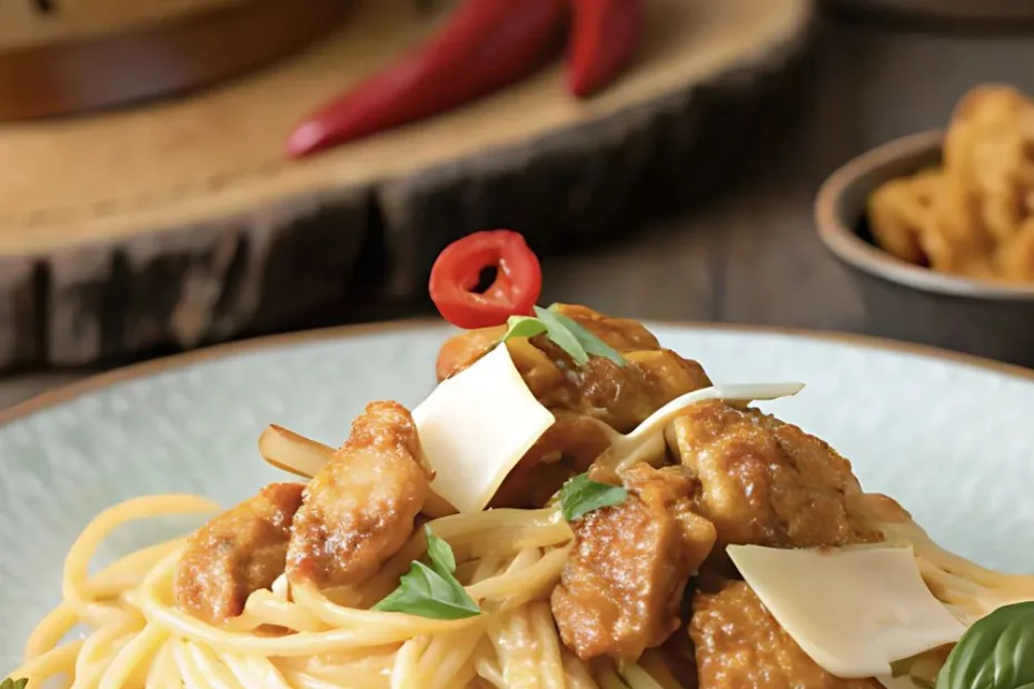 Cowboy Butter Chicken Linguine