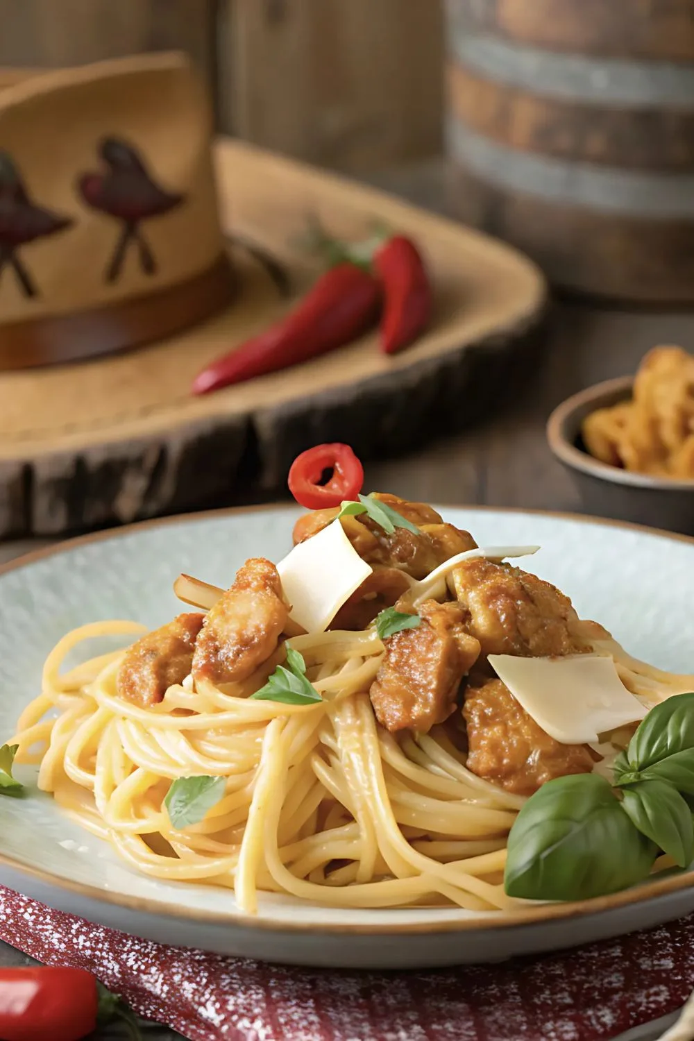 Cowboy Butter Chicken Linguine