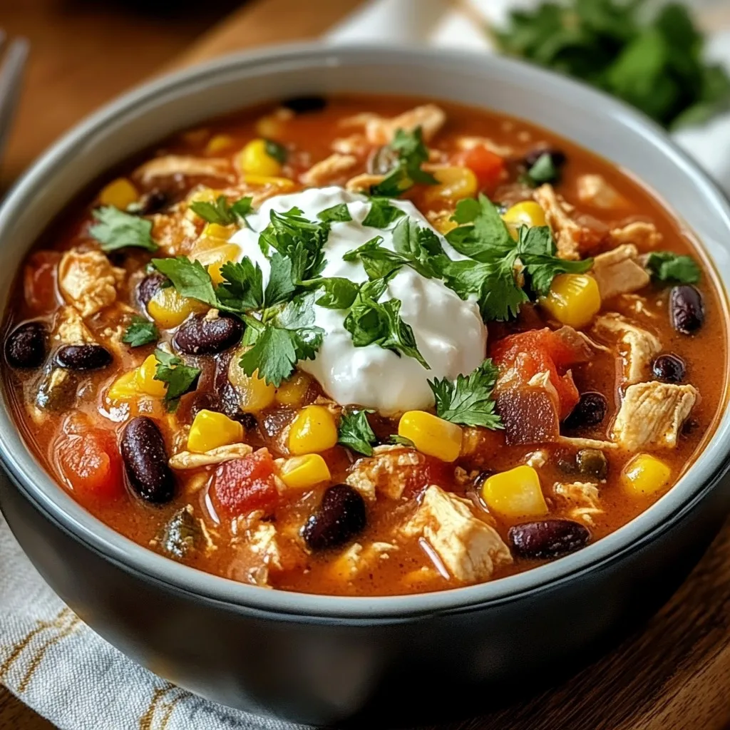 Crockpot Cream Cheese Chicken Chili Recipe