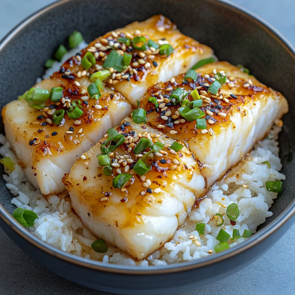 Easy Ginger Soy Cod
