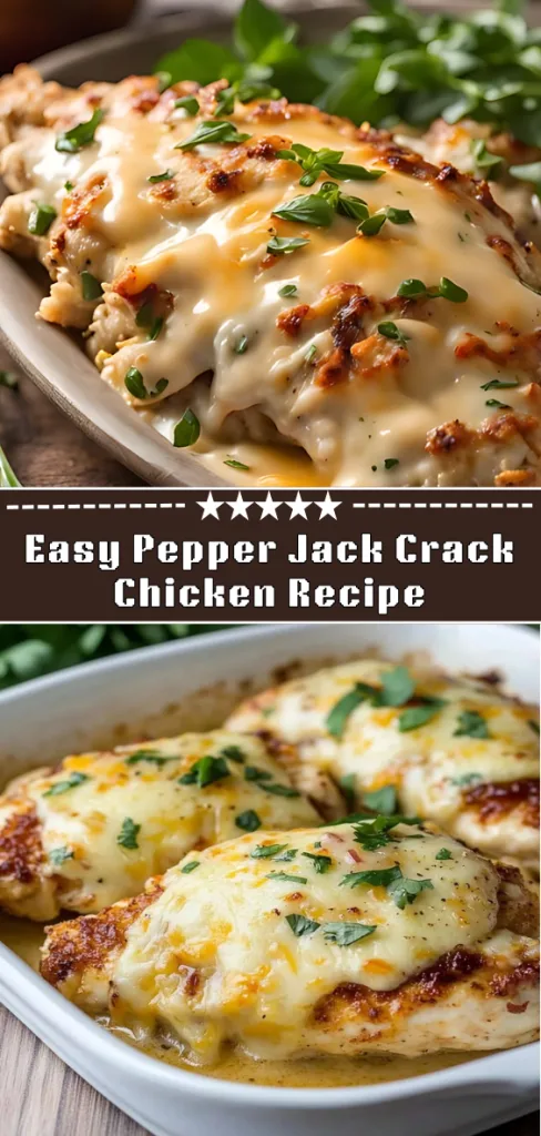 Easy Pepper Jack Crack Chicken Recipe