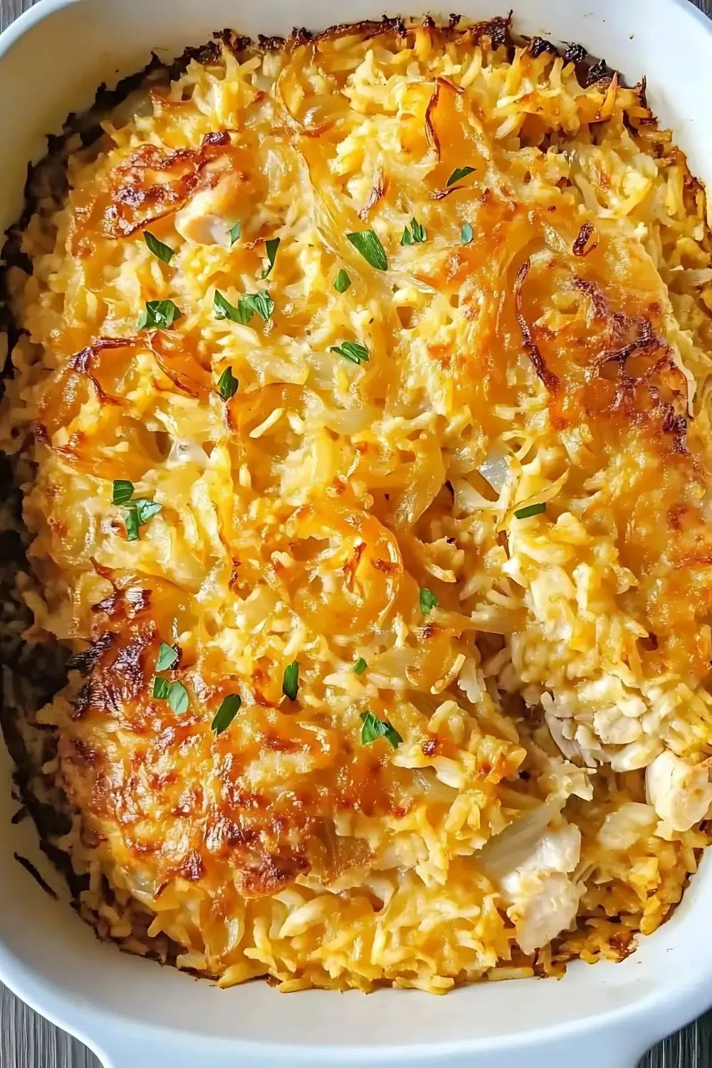 French Onion Chicken and Rice Bake Recipe