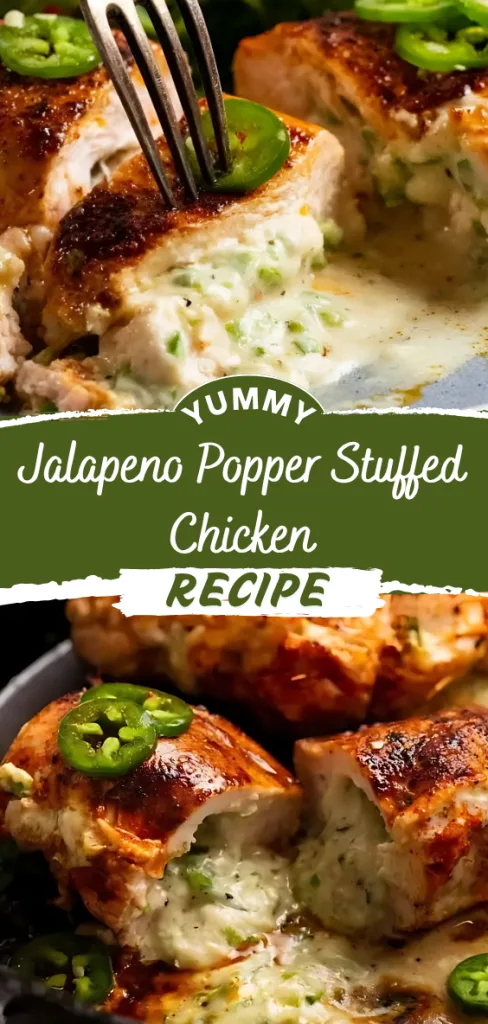 Jalapeno Popper Stuffed Chicken Recipe