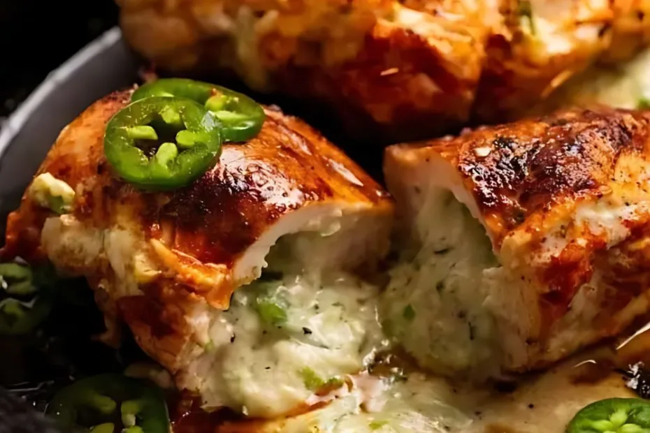 Jalapeno Popper Stuffed Chicken Recipe